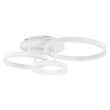 kelvo® VENOM KLV-101-0185 Φωτιστικό Οροφής LED 100W 10000lm 360° AC 220-240V IP20 Ρυθμιζόμενο Λευκό CCT με Χειριστήριο από 2700K έως 6000K Dimmable - Lumileds SMD Chip - Λευκό Ματ - Μ70 x Π40 x Υ16cm - 3 Χρόνια Εγγύηση