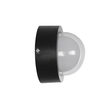 kelvo® NEXA KLV-101-0248 Φωτιστικό Τοίχου / Απλίκα LED 6W 600lm 180° AC 220-240V Αδιάβροχο IP65 Θερμό Λευκό 2700K - Sanan SMD Chip & TÜV SÜD Driver - Μαύρο Ματ - Μ11 x Π8.5 x Υ11cm - 5 Χρόνια Εγγύηση
