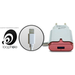 LOOPHOLE AC Adapter Lightning RED