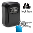 Μεταλλικό Κουτί Ασφαλείας για Κλειδιά AIRBNB Μαύρο