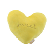 Μαξιλάρι καρέκλας Καρδιά - 40cm - 720194 - Yellow