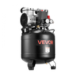 Αεροσυμπιεστής VEVOR 30L, 1,5KW 113L/min στα 6,2 Bar Αεροσυμπιεστές, Μέγιστης Πίεσης 10 Bar Δεξαμενή Συμπιεστή Χωρίς Λάδι για Επισκευή Αυτοκινήτων, Φούσκωμα Ελαστικών, Βάψιμο με Ψεκασμό, Καρφώματα Ξυλουργικών Εργασιών