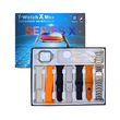 Σετ Smartwatch με 7 λουράκια - T-Watch X Max - 814178 - Grey