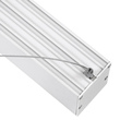 kelvo® ORION KLV-101-0363 Κρεμαστό Γραμμικό Φωτιστικό Οροφής LED 72W 7200lm 120° AC 220-240V IP20 Ρυθμιζόμενο Λευκό CCT με Χειριστήριο από 2700K έως 6000K Dimmable - Lumileds SMD Chip - Λευκό Ματ - Μ120 x Π5 x Υ7.5cm - 3 Χρόνια Εγγύηση