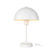 GLOBOSTAR® GAZETA 203-0301 Μοντέρνο Επιτραπέζιο Φωτιστικό Πορτατίφ με Ντουί 1 x E27 AC 220-240V IP20 - Λευκό  - Μ25 x Π25 x Υ39cm