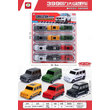 Σετ αυτοκινητάκια με Pull Back - 12pcs - 399-659B6 - 917265