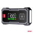 Amio - Φορητός Εκκινητής Μπαταρίας 4 σε 1 τύπου Jump Starter με Κομπρεσέρ Αέρα Φως LED και Powerbank τάση λειτουργίας 12V απόδοσης 7.2Ah 600A για Επιβατικά Αυτοκίνητα - 1 τεμ. (04674/AM)