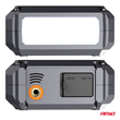 Amio - Φορητός Εκκινητής Μπαταρίας 4 σε 1 τύπου Jump Starter με Κομπρεσέρ Αέρα Φως LED και Powerbank τάση λειτουργίας 12V απόδοσης 7.2Ah 600A για Επιβατικά Αυτοκίνητα - 1 τεμ. (04674/AM)