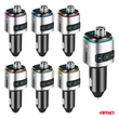 Amio - FM Transmitter Αυτοκινήτου 12/24V με 2xUSB Type-A και Υποδοχή microSD - 1 τεμ. (04654/AM)
