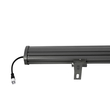GLOBOSTAR® WASHERMOZA 90168 Μπάρα Φωτισμού Wall Washer LED 72W 6120lm 10-30° DC 24V Αδιάβροχο IP66 Μπλε Dimmable - Bridgelux SMD Chip - Γκρι Ανθρακί - Μ100 x Π7.4 x Υ7cm - 3 Χρόνια Εγγύηση
