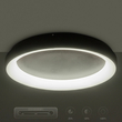 kelvo® SALEM KLV-101-0284 Φωτιστικό Οροφής LED 105W 10500lm 120° AC 220-240V IP20 Ρυθμιζόμενο Λευκό CCT με Χειριστήριο από 2700K έως 6000K Dimmable - Lumileds SMD Chip - Καφέ Ματ - Μ60 x Π60 x Υ8.5cm - 3 Χρόνια Εγγύηση