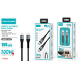 Καλώδιο φόρτισης & data - USB Type-C σε Type-C - Super Fast Charge - X93 - 100W - 672406