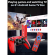 Φορητή κονσόλα παιχνιδιών Stick & Android TV Box με 2 χειριστήρια - G1 - 812938