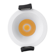 kelvo® DOT KLV-101-0304 Χωνευτό Φωτιστικό Downlight Σποτ LED 5W 650lm 38° AC 220-240V IP20 Φυσικό Λευκό 4500K - Bridgelux COB Chip & TÜV SÜD Driver - Λευκό Ματ - Μ4 x Π4 x Υ5.9cm / Q3.5cm - 5 Χρόνια Εγγύηση
