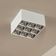 kelvo® LUMINAR KLV-101-0342 Φωτιστικό Downlight Σποτ LED 30W 4200lm 36° AC 220-240V IP20 Φυσικό Λευκό 4500K - Osram SMD Chip & TÜV SÜD Driver - Λευκό Ματ - Μ12 x Π12 x Υ6.6cm - 5 Χρόνια Εγγύηση