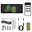 GLOBOSTAR® MATRIX GLB-106-0001 Εύκαμπτη Κυλιόμενη Ψηφιακή Επιγραφή 17.3x7cm P4 32x16 Pixel LED 10W DC 5V 2A με USB 2.0 Αδιάβροχο IP65 Πολύχρωμο RGB - Bluetooth Control μέσω iPIXEL APP - Μ17.3 x Π0.2 x Υ7cm - 2 Χρόνια Εγγύηση
