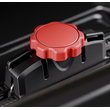 Menabo - Μπαγκαζιέρα Οροφής Satellite 600 Duo Black με Δαγκάνες Crab (Μαύρη / Γυαλιστερή 197,6x94x46,7cm) για Ασφαλή Μεταφορά Φορτίου - 1 τεμ. (16920/MB)