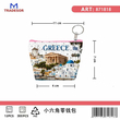 Πορτοφόλι Souvenir μπρελόκ mini - PVC - Greece - 11*7*4cm - 871818