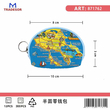Πορτοφόλι Souvenir μπρελόκ mini - PVC - Chalkidiki - 10*8*3cm - 871762