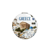 Kαθρέπτης τσέπης Souvenir - Greece - 7*7*3cm - 871838