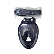 Μάσκα θαλάσσης Full Face με αναπνευστήρα - F-201 - 117405 - Black