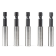 Amio – Μαγνητικοί Αντάπτορες για Μύτες Κατσαβιδιού HEX 1/4" Heavy Duty για Σταθερή Τοποθέτηση Εργαλείου & Καθημερινή Χρήση – Σετ 5 Τεμ. (04783/AM)