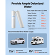 Απιονισμένο φίλτρο VEVOR για σύστημα πλυσίματος αυτοκινήτων χωρίς ίχνη, 2 x 4L ανταλλακτικό φίλτρο ρητίνης DI μικτής κλίνης - Συμβατό με συστήματα απιονισμένου νερού PRS-207SLXC, PRS-TCXC, PRS-TCXC-PT, PRS-207XCGB