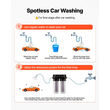 Σύστημα απιονισμένου νερού VEVOR για πλύσιμο αυτοκινήτων, Σύστημα νερού πλύσης αυτοκινήτων χωρίς λεκέδες με 2 ρητίνες αλλαγής χρώματος 0,5L, φίλτρο απιονισμένου νερού χωρίς λεκέδες για αυτοκίνητα, τροχόσπιτα, μοτοσικλέτες και παράθυρα