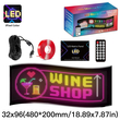 GLOBOSTAR® MATRIX GLB-106-0009 Εύκαμπτη Κυλιόμενη Ψηφιακή Επιγραφή 48x20cm P4.5 96x32 Pixel LED 10W AC 220-240V Αδιάβροχο IP65 Πολύχρωμο RGB - Bluetooth Control μέσω iPIXEL APP - Μ48 x Π0.24x Υ20cm - 2 Χρόνια Εγγύηση