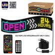 GLOBOSTAR® MATRIX GLB-106-0012 Εύκαμπτη Κυλιόμενη Ψηφιακή Επιγραφή 145x28cm P7 192x32 Pixel LED 20W AC 220-240V Αδιάβροχο IP65 Πολύχρωμο RGB - Bluetooth Control μέσω iPIXEL APP - Μ145 x Π0.4 x Υ28cm - 2 Χρόνια Εγγύηση