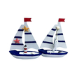 Διακοσμητικό Souvenir Καραβάκι - Σετ 2 τεμάχια - L2026-27AB - 125559