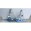 Διακοσμητικό Souvenir Καραβάκι - Σετ 2 τεμάχια - L2026-34CD - 125566
