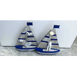 Διακοσμητικό Souvenir Καραβάκι - Σετ 2 τεμάχια - L2026-28AB - 125560