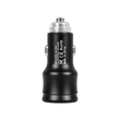 GLOBOSTAR® MATRIX GLB-106-0025 Τροφοδοτικό/Φορτιστής Αυτοκινήτου με 1 x USB 2.4A & 1 x USB-C 2.4A για Εύκαμπτη Κυλιόμενη Ψηφιακή Επιγραφή 12W AC 220-240V σε DC 5V IP20 - Μ6,6 x Π2,8 x Υ2,8cm - 2 Χρόνια Εγγύηση