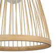 GLOBOSTAR® ARIDA 01970 Boho Φωτιστικό Τοίχου - Απλίκα με Ντουί 1 x E27 AC 220-240V IP20 - Μπεζ - Μ21 x Π30 x Υ55cm