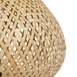 GLOBOSTAR® FARAH 01980 Boho Επιτραπέζιο Φωτιστικό Πορτατίφ με Ντουί 1 x E27 AC 220-240V IP20 - Μπεζ - Μ30 x Π30 x Υ46cm