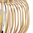 GLOBOSTAR® CHORD 01990 Boho Επιτραπέζιο Φωτιστικό Πορτατίφ με Ντουί 1 x E27 AC 220-240V IP20 - Μπεζ - Μ31 x Π31 x Υ43cm