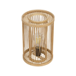 GLOBOSTAR® NOMAD 02000 Boho Επιτραπέζιο Φωτιστικό Πορτατίφ με Ντουί 1 x E27 AC 220-240V IP20 - Μπεζ - Μ20 x Π20 x Υ30cm