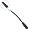 GLOBOSTAR® CONNECTOR 999-0265 2 Pin Σύνδεσμος Τροφοδοσίας για Wall Washers & Προβολείς με Είσοδο 2 x 0.25mm2 & Έξοδο 1 x Αρσενικό Βύσμα Αδιάβροχο IP65 - Μαύρο - Μ20 x Π1.5 x Υ1.5cm