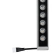 GLOBOSTAR® WASHERPANDA 999-0273 Μπάρα Φωτισμού Wall Washer LED 36W 4140lm 15° DC 24V Αδιάβροχο IP67 Φυσικό Λευκό 4500K Dimmable - Bridgelux SMD Chip - Γκρι Ανθρακί - Μ100 x Π4 x Υ3cm - 3 Χρόνια Εγγύηση