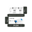 GLOBOSTAR® PLUX GLB-107-0009 Τροφοδοτικό/Μετασχηματιστής Class II SELV 12W 1A AC 220-240V σε DC 12V IP20 - Λευκό Ματ - Μ9.9 x Π4.6 x Υ1.1cm - 3 Χρόνια Εγγύηση