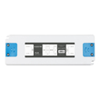 GLOBOSTAR® PLUX GLB-107-0011 Τροφοδοτικό/Μετασχηματιστής Class II SELV 60W 5A AC 220-240V σε DC 12V IP20 - Λευκό Ματ - Μ18.5 x Π6.4 x Υ2.2cm - 3 Χρόνια Εγγύηση