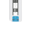 GLOBOSTAR® PLUX GLB-107-0013 Τροφοδοτικό/Μετασχηματιστής Class II SELV 36W 1.5A AC 220-240V σε DC 24V IP20 - Λευκό Ματ - Μ12.8 x Π5 x Υ1.5cm - 3 Χρόνια Εγγύηση