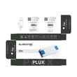 GLOBOSTAR® PLUX GLB-107-0013 Τροφοδοτικό/Μετασχηματιστής Class II SELV 36W 1.5A AC 220-240V σε DC 24V IP20 - Λευκό Ματ - Μ12.8 x Π5 x Υ1.5cm - 3 Χρόνια Εγγύηση
