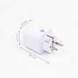 3800238074173 | Shelly Plug M Gen3 2-pack (13A - 3000 W) - Λευκό
