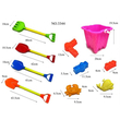 Σετ παιχνίδια παραλίας -  10pcs - 3344 - 232227