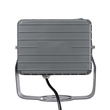 GLOBOSTAR® FLOODXENA 90130 Προβολέας Σποτ Wall Washer LED 24W 2880lm 10° AC 220-240V Αδιάβροχο IP65 Ψυχρό Λευκό 6000K - Bridgelux SMD Chip - Γκρι Ανθρακί - Μ18 x Π13.5 x Υ18cm - 3 Χρόνια Εγγύηση