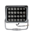 GLOBOSTAR® FLOODXENA 90132 Προβολέας Σποτ Wall Washer LED 24W 2040lm 10° AC 220-240V Αδιάβροχο IP65 Φούξια - Bridgelux SMD Chip - Γκρι Ανθρακί - Μ18 x Π13.5 x Υ18cm - 3 Χρόνια Εγγύηση