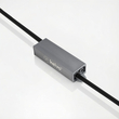 kelvo® SELAS KLV-107-0018 Τροφοδοτικό/Μετασχηματιστής Class II SELV 15W 1.25A AC 220-240V σε DC 12V Αδιάβροχο IP67 - Γκρι Ανθρακί Ματ - Μ11 x Π3 x Υ2cm - 5 Χρόνια Εγγύηση