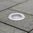 kelvo® KERIA KLV-101-0275 Χωνευτό Φωτιστικό Σποτ Δαπέδου για Λάμπα MR16 με Ντουί GU10 AC 220-240V Αδιάβροχο IP68 IK09 - Ανοξείδωτο Ατσάλι SS316 - Μ11 x Π11 x Υ11.5cm / Q10.4cm